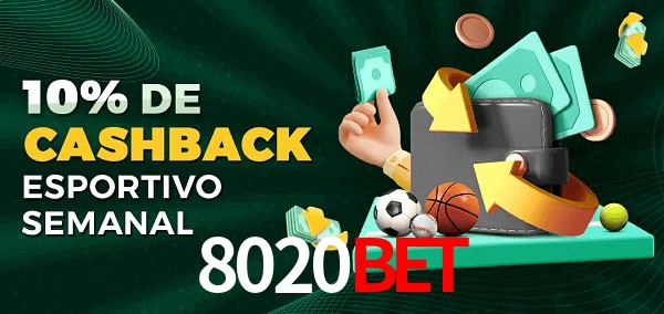10% de bônus de cashback na 8020Bet